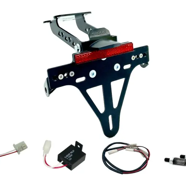Kennzeichenhalter-Blinker-Kit M-LED für Yamaha YZF-125R ab Modelljahr 2019 (Hinten)