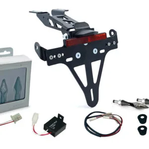 Kennzeichenhalter-Blinker-Kit X-LED (vorne + hinten) für Yamaha MT125 ab Modelljahr 2020