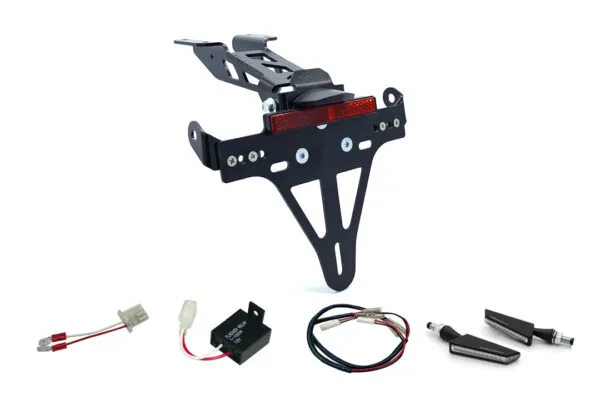 Kennzeichenhalter-Blinker-Kit SQ-LED für Yamaha MT125 ab Modelljahr 2020 (Hinten)