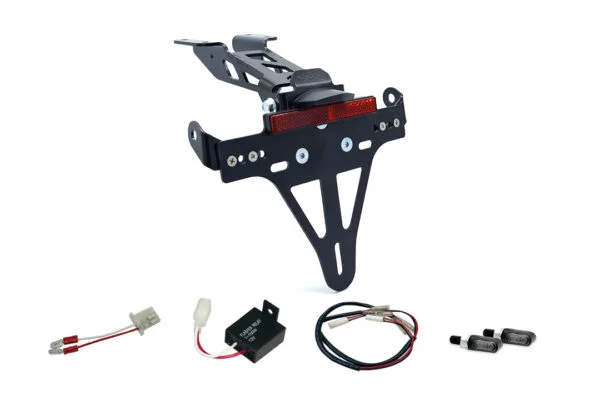 Kennzeichenhalter-Blinker-Kit M-LED für Yamaha MT125 ab Modelljahr 2020 (Hinten)