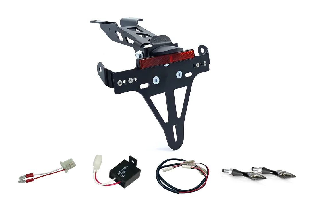 Kennzeichenhalter-Blinker-Kit X-LED für Yamaha MT125 ab Modelljahr 2020 (Hinten)