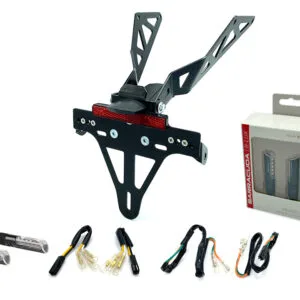 Kennzeichenhalter-Blinker-Kit IDEA (vorne + hinten) für Honda CB650R / CBR650R / CB650RA / CBR650RA ab Modelljahr 2021