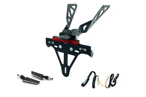 Kennzeichenhalter-Blinker-Kit BSQN für HONDA CB650R/CBR650R CB650RA/CBR650RA ab Modelljahr 2021 (Hinten)
