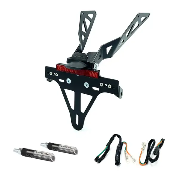 Kennzeichenhalter-Blinker-Kit IDEA für HONDA CB650R/CBR650R CB650RA/CBR650RA ab Modelljahr 2021 (Hinten)