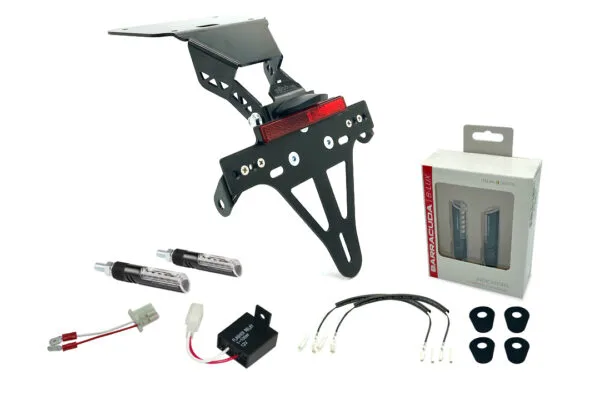 Kennzeichenhalter-Blinker-Kit IDEA (vorne + hinten) für Yamaha YZF-R3 / MT03 Modelljahr 2016-2019