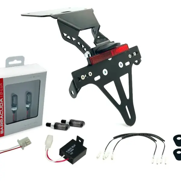 Kennzeichenhalter-Blinker-Kit M-LED (vorne + hinten) für Yamaha YZF-R3 / MT03 Modelljahr 2016-2019