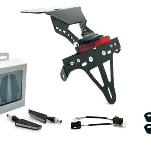 Kennzeichenhalter-Blinker-Kit SQ-LED (vorne + hinten) für Yamaha YZF-R3 / MT03 Modelljahr 2020