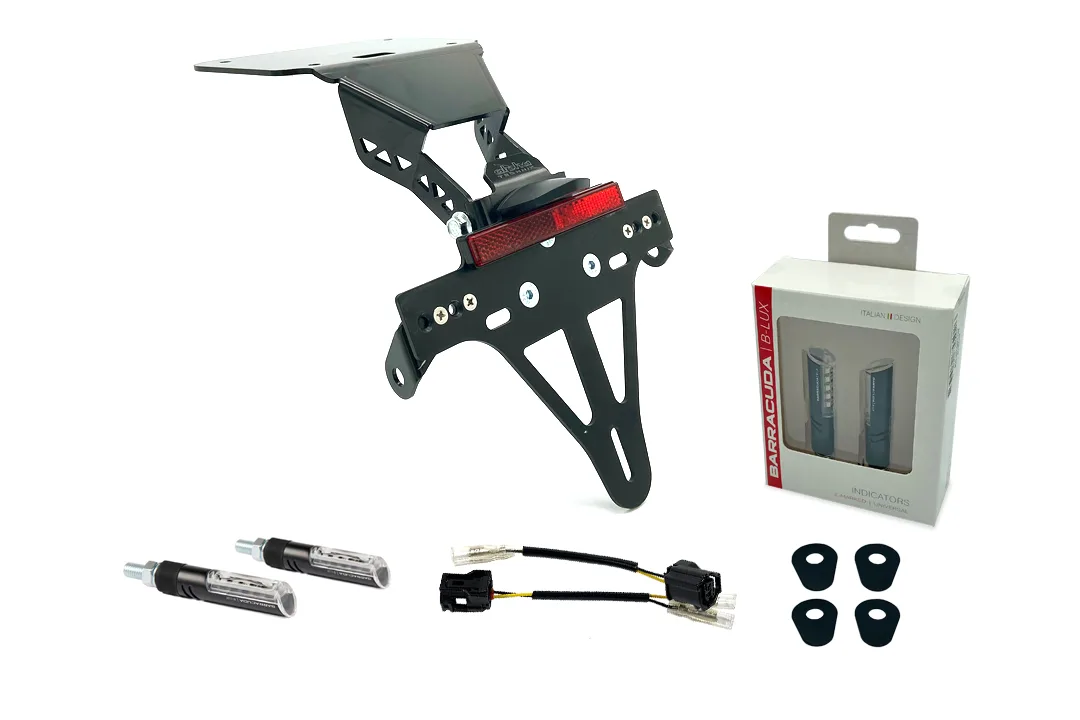 Kennzeichenhalter-Blinker-Kit IDEA (vorne + hinten) für Yamaha YZF-R3 / MT03 Modelljahr 2020