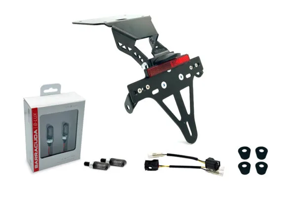 Kennzeichenhalter-Blinker-Kit M-LED (vorne + hinten) für Yamaha YZF-R3 / MT03 Modelljahr 2020