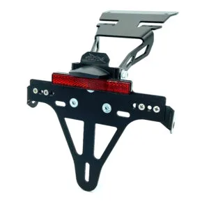 Kennzeichenhalter Edelstahl schwarz für Honda NC750X ab 2021
