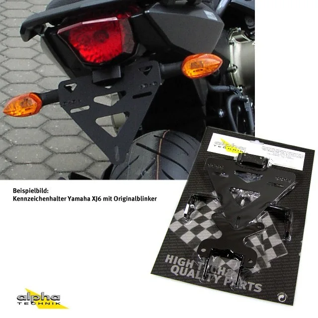 Kennzeichenhalter Yamaha XJ6, Diversion; Typ RJ19; Modelljahr 2009