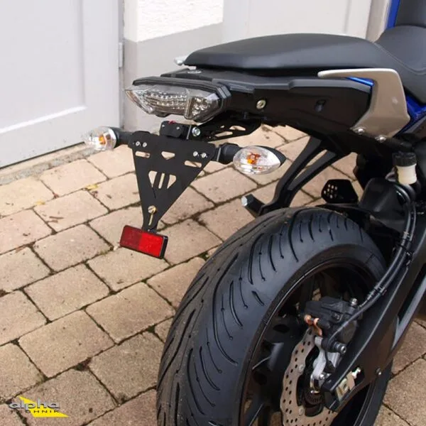 Kennzeichenhalter für Yamaha MT07,Tracer700,MTT690; Typ RM14,RM15, Modelljahr 2016