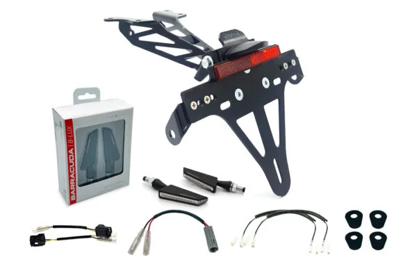 Kennzeichenhalter-Blinker-Kit SQ-LED (vorne + hinten) für Yamaha Tracer 700 ab Modelljahr 2020