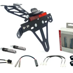 Kennzeichenhalter-Blinker-Kit IDEA (vorne + hinten) für Yamaha Tracer 700 ab Modelljahr 2020