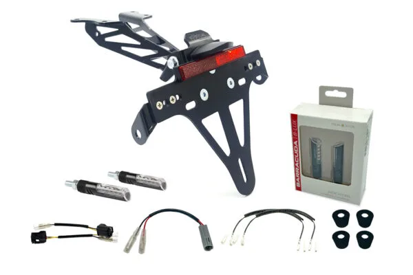 Kennzeichenhalter-Blinker-Kit IDEA (vorne + hinten) für Yamaha Tracer 700 ab Modelljahr 2020