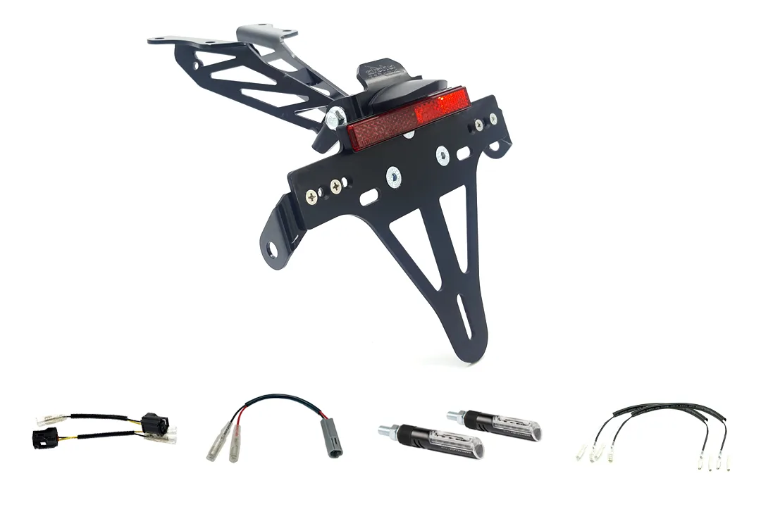 Kennzeichenhalter-Blinker-Kit IDEA für Yamaha Tracer 700 ab Modelljahr 2020 (Hinten)