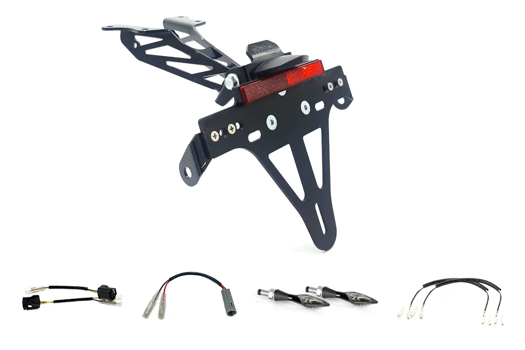 Kennzeichenhalter-Blinker-Kit X-LED für Yamaha Tracer 700 ab Modelljahr 2020 (Hinten)