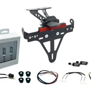 Kennzeichenhalter-Blinker-Kit M-LED (vorne + hinten) für Yamaha MT-07 RM33 / RM34 ab Modelljahr 2021