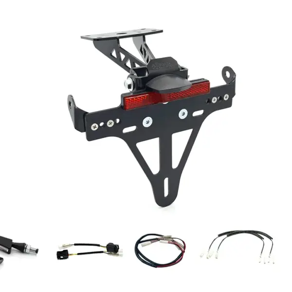 Kennzeichenhalter-Blinker-Kit SQ-LED für Yamaha MT-07 RM33 / RM34 ab Modelljahr 2021 (Hinten)