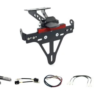 Kennzeichenhalter-Blinker-Kit IDEA für Yamaha MT-07 RM33 / RM34 ab Modelljahr 2021 (Hinten)