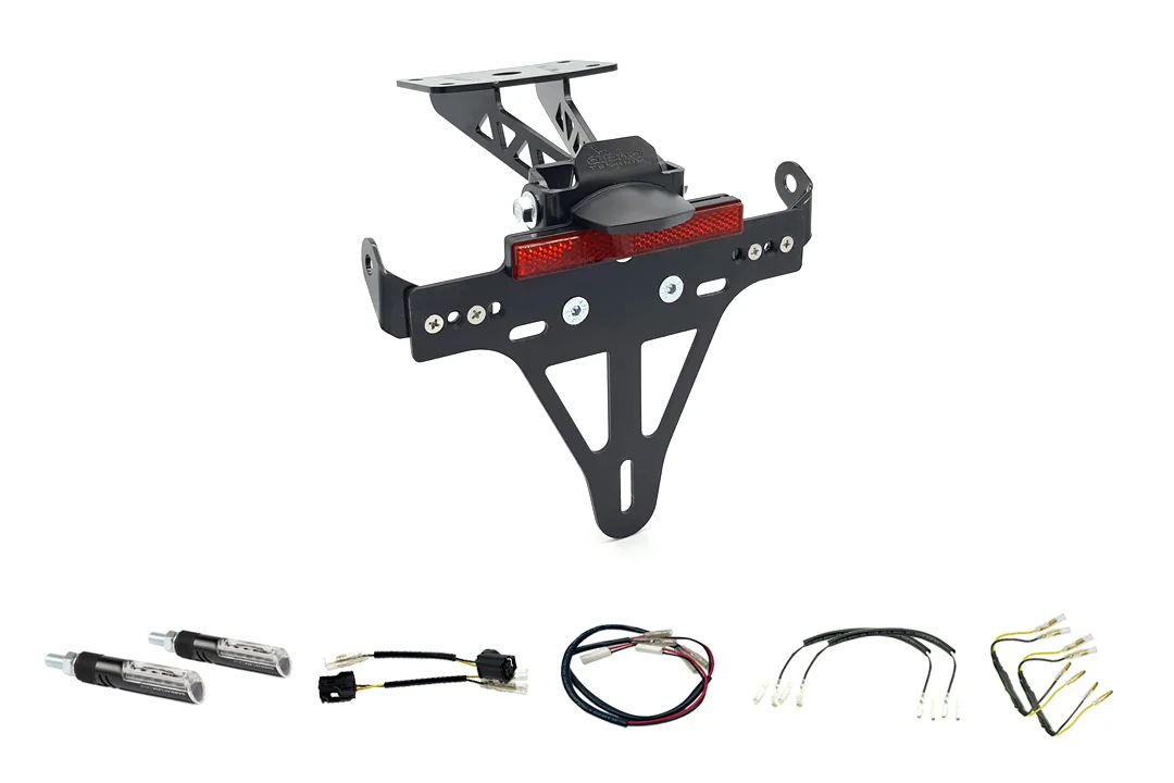 Kennzeichenhalter-Blinker-Kit IDEA für Yamaha MT-07 RM33 / RM34 ab Modelljahr 2021 (Hinten)