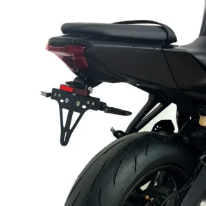Kennzeichenhalter Edelstahl schwarz für Yamaha MT-07 / MT-07 Y-AMT ab 2025