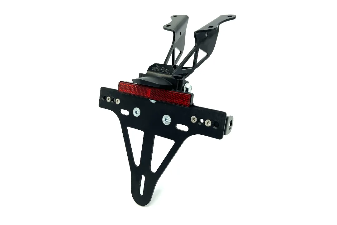 Kennzeichenhalter Edelstahl schwarz für Yamaha MT-10 / MT-10 SP ab 2016