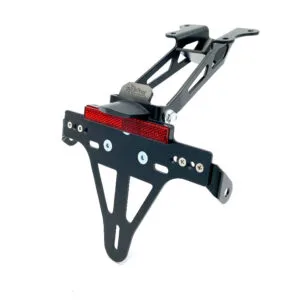 Kennzeichenhalter Edelstahl schwarz für Yamaha Tracer 9 / GT / Y-AMT / GT Y-AMT ab 2021