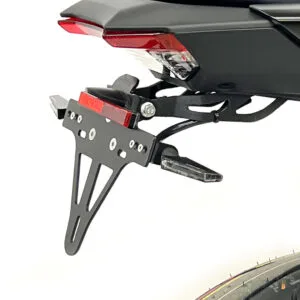 Kennzeichenhalter Edelstahl schwarz für Yamaha MT-09 / MT-09 SP / MT-09 Y-AMT ab 2024