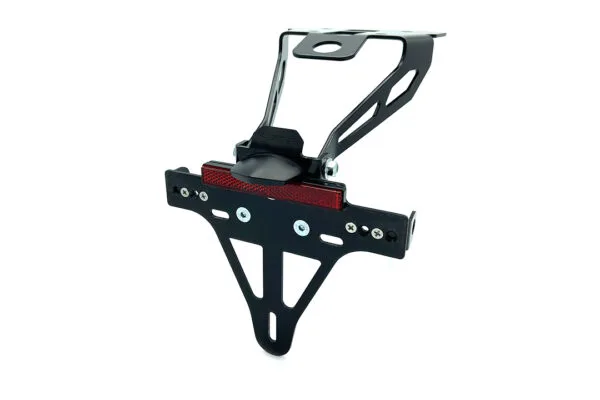 Kennzeichenhalter Edelstahl schwarz für Suzuki GSX-S1000GT, GSX-S1000GX ab 2021 ab Bj. 2021 -