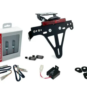 Kennzeichenhalter-Blinker-Kit M-LED (vorne + hinten) für Kawasaki Z800 ab Modelljahr 2013