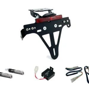Kennzeichenhalter-Blinker-Kit IDEA für Kawasaki Z800 ab Modelljahr 2013 (Hinten)