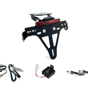 Kennzeichenhalter-Blinker-Kit XLED für Kawasaki Z800 ab Modelljahr 2013 (Hinten)