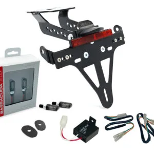 Kennzeichenhalter-Blinker-Kit M-LED (vorne + hinten) für Kawasaki Z900 Modelljahr 2017-2019