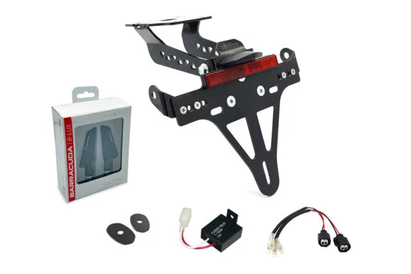 Kennzeichenhalter-Blinker-Kit SQ-LED (vorne + hinten) für Kawasaki Z900 ab Modelljahr 2020