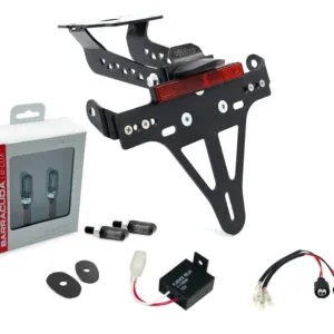 Kennzeichenhalter-Blinker-Kit M-LED (vorne + hinten) für Kawasaki Z900 ab Modelljahr 2020