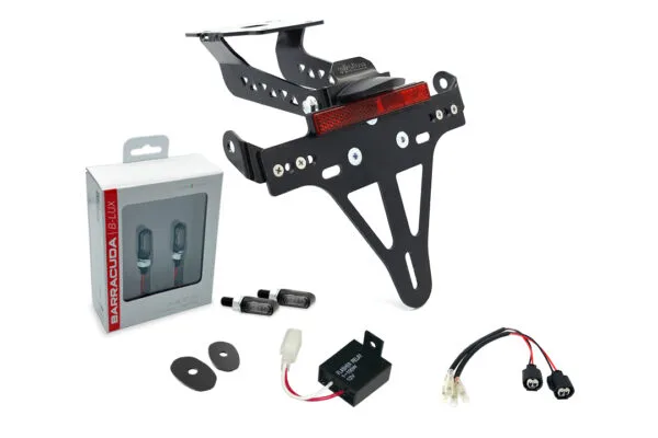 Kennzeichenhalter-Blinker-Kit M-LED (vorne + hinten) für Kawasaki Z900 ab Modelljahr 2020