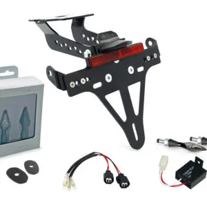 Kennzeichenhalter-Blinker-Kit X-LED (vorne + hinten) für Kawasaki Z900 ab Modelljahr 2020