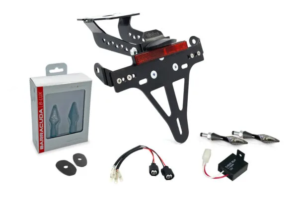 Kennzeichenhalter-Blinker-Kit X-LED (vorne + hinten) für Kawasaki Z900 ab Modelljahr 2020