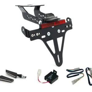 Kennzeichenhalter-Blinker-Kit BSQN für Kawasaki Z900 Modelljahr 2017-2019 (Hinten)