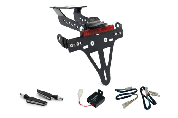 Kennzeichenhalter-Blinker-Kit BSQN für Kawasaki Z900 Modelljahr 2017-2019 (Hinten)