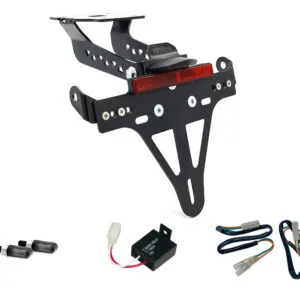 Kennzeichenhalter-Blinker-Kit M-LED für Kawasaki Z900 Modelljahr 2017-2019 (Hinten)