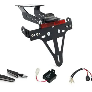 Kennzeichenhalter-Blinker-Kit BSQN für Kawasaki Z900 ab Modelljahr 2020- (Hinten)