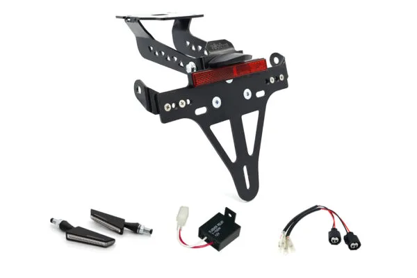 Kennzeichenhalter-Blinker-Kit BSQN für Kawasaki Z900 ab Modelljahr 2020- (Hinten)