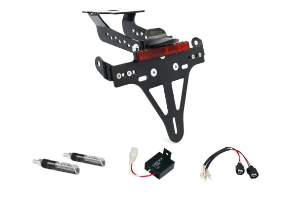 Kennzeichenhalter-Blinker-Kit IDEA für Kawasaki Z900 ab Modelljahr 2020- (Hinten)