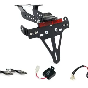 Kennzeichenhalter-Blinker-Kit X-LED für Kawasaki Z900 ab Modelljahr 2020- (Hinten)