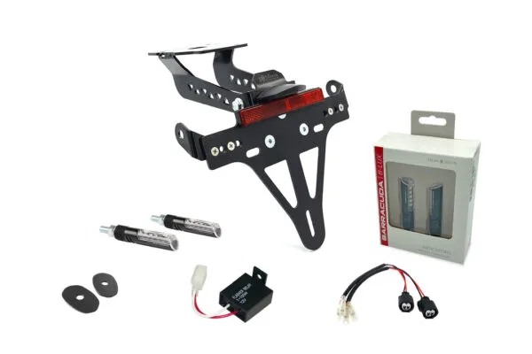 Kennzeichenhalter-Blinker-Kit IDEA (vorne + hinten) für Kawasaki Z H2 ab Modelljahr 2020