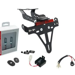 Kennzeichenhalter-Blinker-Kit M-LED (vorne + hinten) für Kawasaki Z H2 ab Modelljahr 2020
