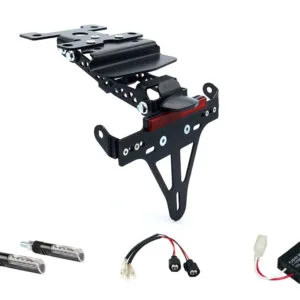 Kennzeichenhalter-Blinker-Kit IDEA für Kawasaki Z H2 ab Modelljahr 2020- (Hinten)