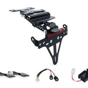 Kennzeichenhalter-Blinker-Kit X-LED für Kawasaki Z H2 ab Modelljahr 2020- (Hinten)